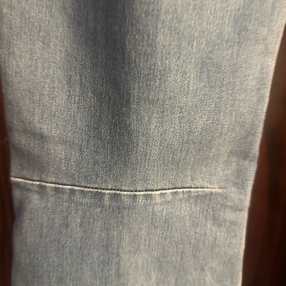 Free People Light Blue Denim Bell Bottom Jeans - Picture 4 of 4